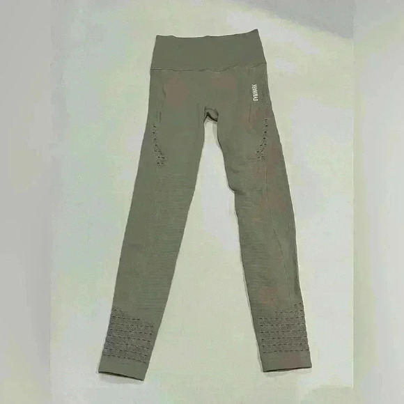Gymshark Energy Seamless High rise Leggings Gray Size Small - Picture 2 of 6